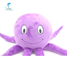 Different size purple octopus plush stuffed animal toy